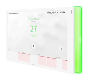 Crestron TSW-1070-LB-W-S - Odanın müsaitlik durumunu 180° görsel olarak göstermek için