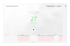 Crestron TSW-1070-W-S — 10,1 inç Duvara Monte Dokunmatik Ekran, Beyaz Pürüzsüz