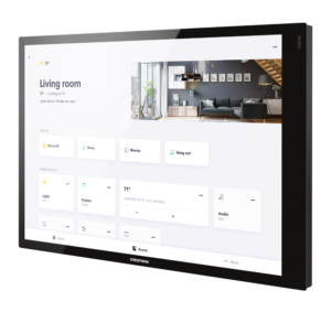 Crestron TSW-1070R-B — 10,1 inç Duvara Monte Dokunmatik Ekran, Crestron Home® İşletim Sistemi Sürümü, Siyah