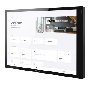 Crestron TSW-1070R-B — 10,1 inç Duvara Monte Dokunmatik Ekran, Crestron Home® İşletim Sistemi Sürümü, Siyah