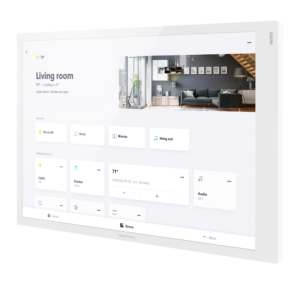 Crestron TSW-1070R-W — 10,1 inç Duvara Monte Dokunmatik Ekran, Crestron Home® İşletim Sistemi Sürümü, Beyaz