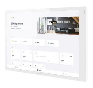 Crestron TSW-1070R-W — 10,1 inç Duvara Monte Dokunmatik Ekran, Crestron Home® İşletim Sistemi Sürümü, Beyaz