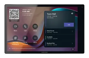 Crestron TSW-1080-UC-B — 10,1 inç Duvara Monte Dokunmatik Ekran, Birleşik İletişim Sürümü