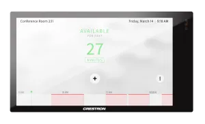 Crestron TSW-570-B-S — 5 inç Duvara Monte Dokunmatik Ekran, Siyah Pürüzsüz