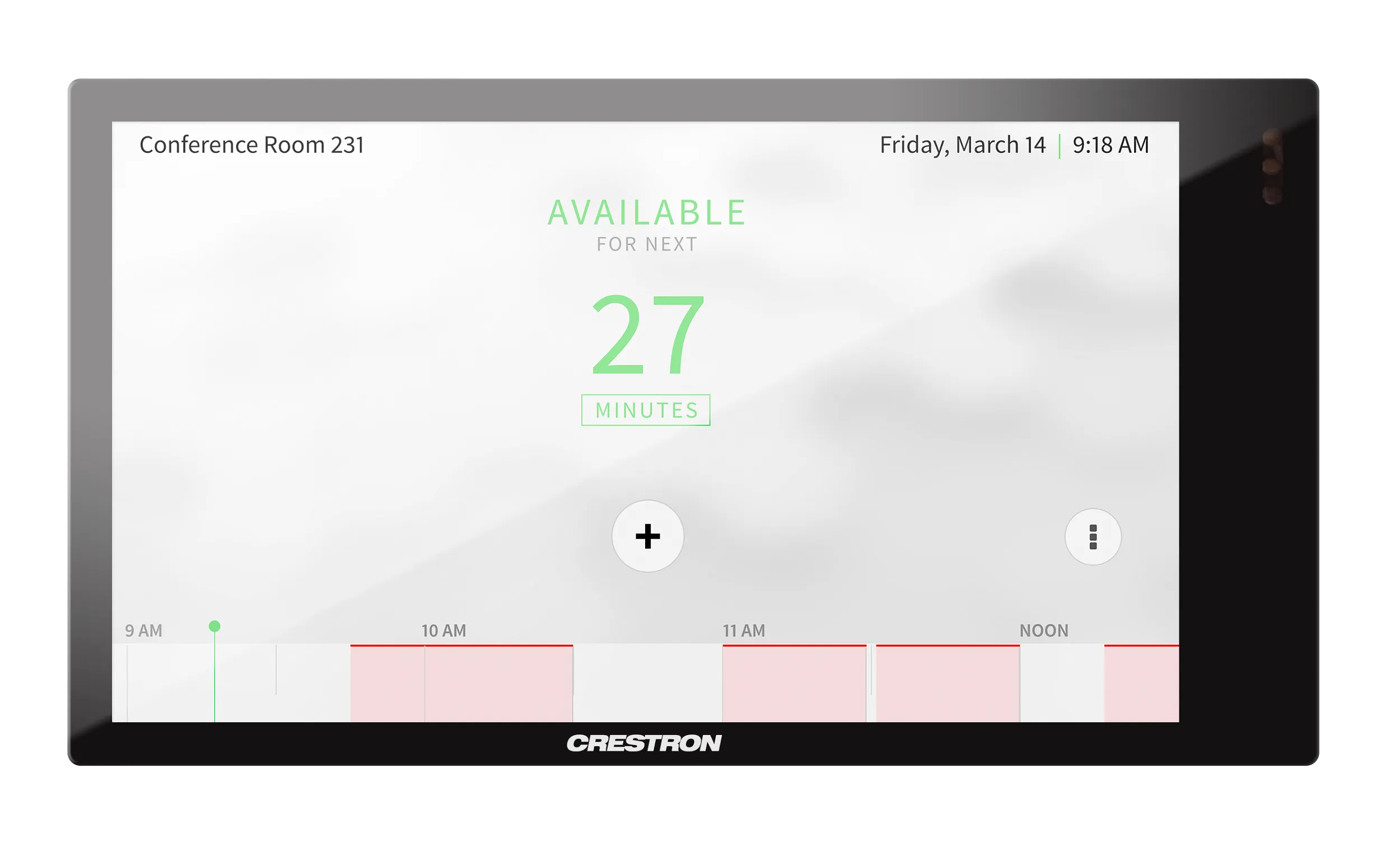 Crestron TSW-570-B-S — 5 inç Duvara Monte Dokunmatik Ekran, Siyah Pürüzsüz