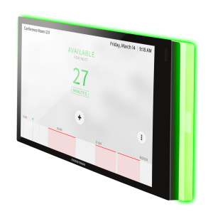 Crestron TSW-770-LB-B-S - Odanın müsaitlik durumunu 180° görsel olarak göstermek için