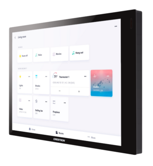 Crestron TSW-770R-B — 7 inç Duvara Monte Dokunmatik Ekran, Crestron Home® İşletim Sistemi Sürümü, Siyah