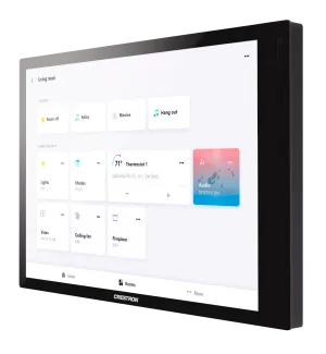 Crestron TSW-770R-B — 7 inç Duvara Monte Dokunmatik Ekran, Crestron Home® İşletim Sistemi Sürümü, Siyah