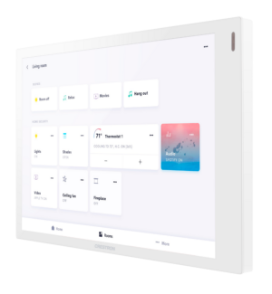 Crestron TSW-770R-W — 7 inç Duvara Monte Dokunmatik Ekran, Crestron Home® İşletim Sistemi Sürümü, Beyaz