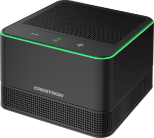 Crestron UC-AUDIO-POD-B-DR2 — Crestron Flex Pod Kablosuz Hoparlör ve Mikrofon, Siyah