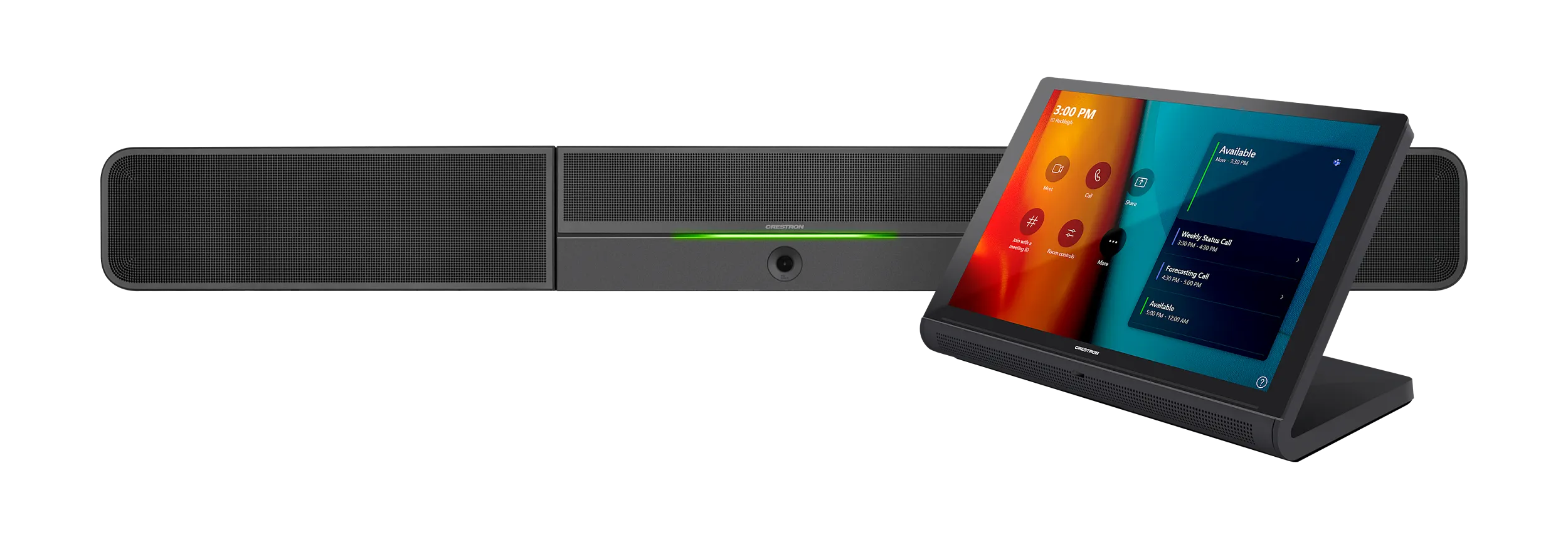 Crestron UC-B30-T-GV — Microsoft Teams® Odaları için Video Soundbar'lı Crestron Flex Küçük Oda Konferans Sistemi, Devlet