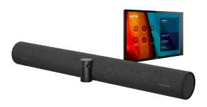 Crestron UC-B31-T-WM — Jabra® PanaCast® 50 Video Bar ve Microsoft Teams® Odaları için Duvara Monte Kontrol Arayüzüne sah