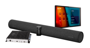 Crestron UC-BX31-T-WM — Jabra® PanaCast® 50 Video Bar ve Microsoft Teams® Odaları için Duvara Monte Kontrol Arayüzüne sa