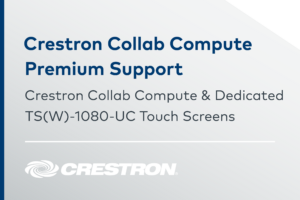 Crestron UC-COLLABCARE-1YR — Crestron Collab Compute ve Özel TS(W)-1080-UC Dokunmatik Ekranlar için Crestron Collab Care