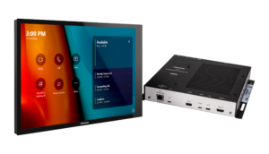 Crestron UC-CX100-T-WM — Microsoft Teams® Odaları için Duvara Monte Kontrol Arayüzüne sahip Crestron Flex Gelişmiş Video