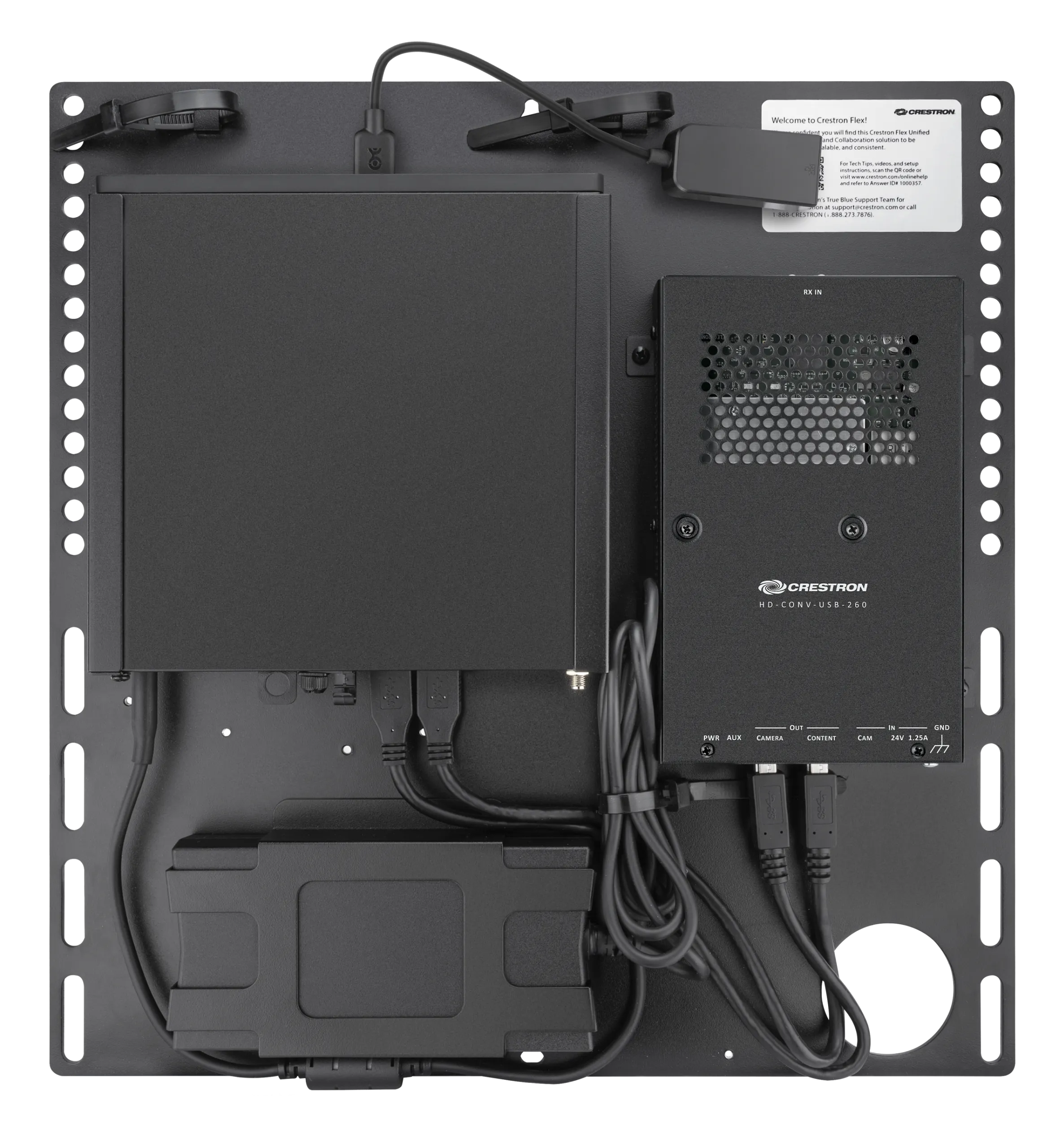 Crestron UC-ENGINE-BRKTX-T-UPGRD-GV — Microsoft Teams® Odaları ile Crestron Flex Gelişmiş Oda Yükseltme Çözümü, Hükümet