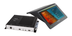 Crestron UC-MMX30-NC-T-I — Microsoft Teams® Odaları için Crestron Flex Gelişmiş Masaüstü Küçük Oda Konferans Sistemi, Ul
