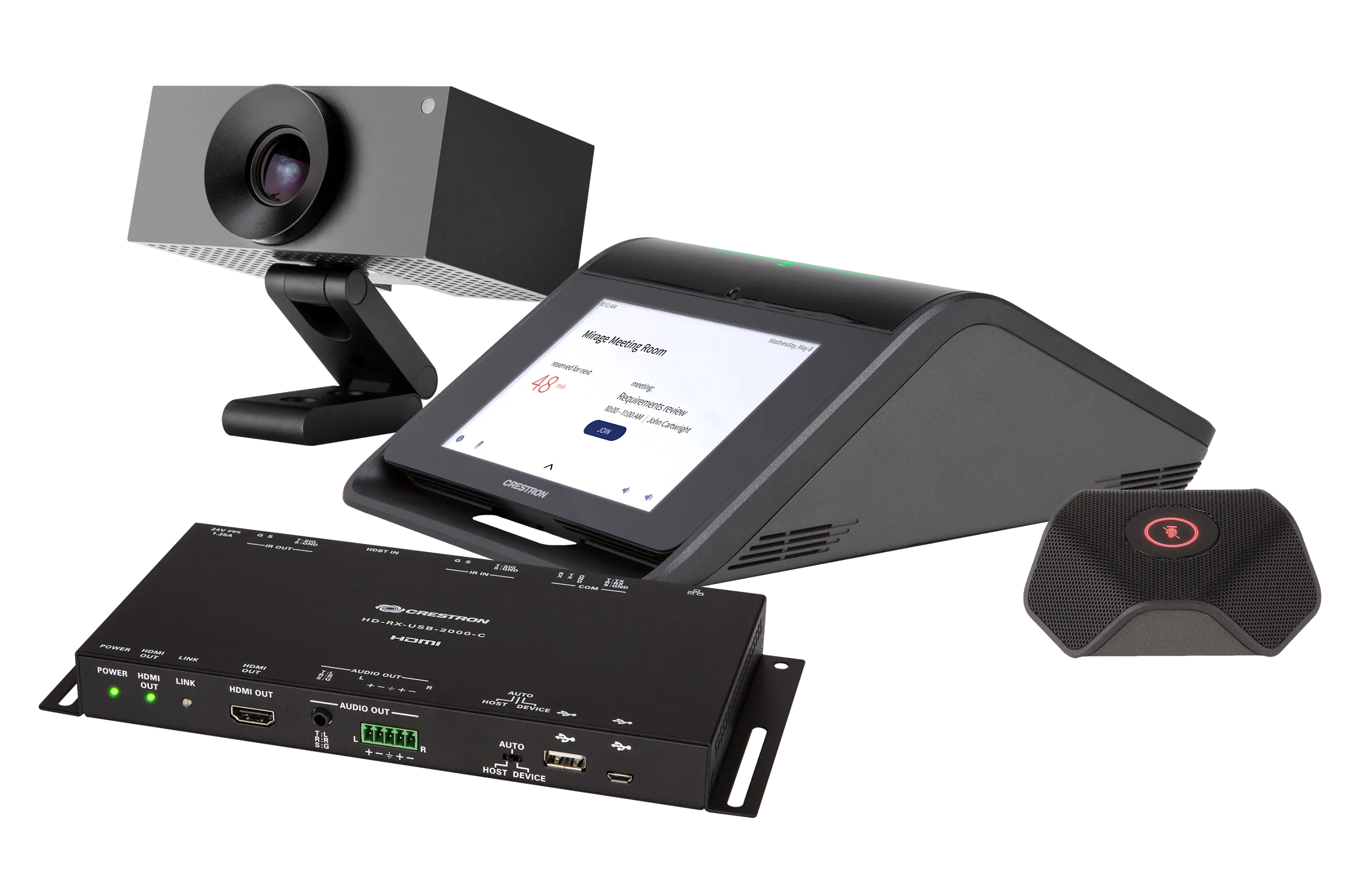 Crestron UC-MX70-U — Crestron Flex Gelişmiş Masaüstü Büyük Oda Video Konferans Sistemi
