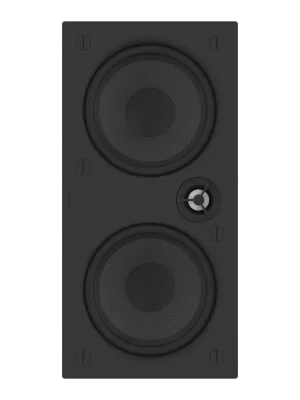 Crestron ULTIMATE-IWLCR62-W-T-EACH - Odyofil performansına sahip 2 yollu duvar içi LCR hoparlör,