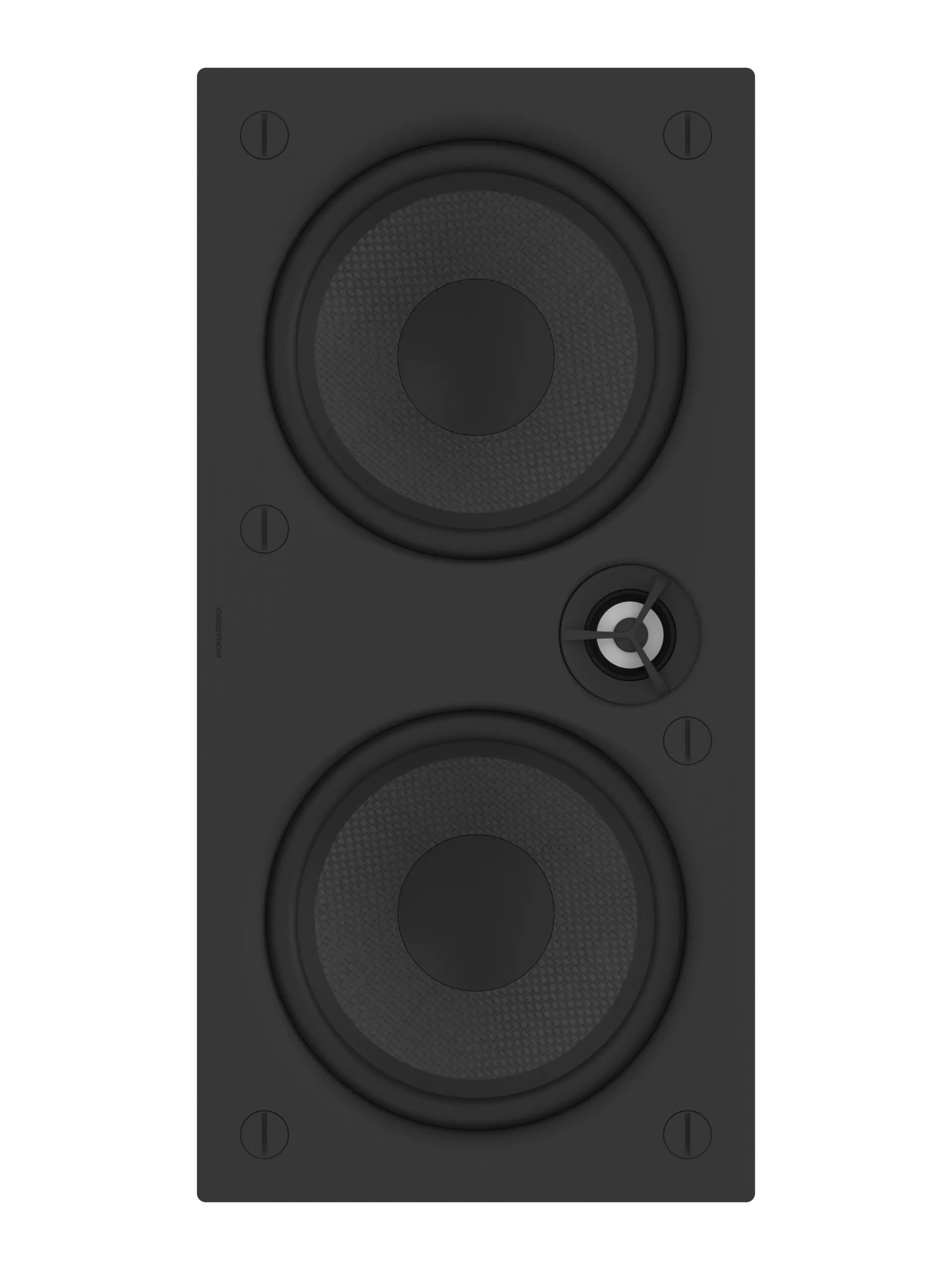 Crestron ULTIMATE-IWLCR62-W-T-EACH - Odyofil performansına sahip 2 yollu duvar içi LCR hoparlör,