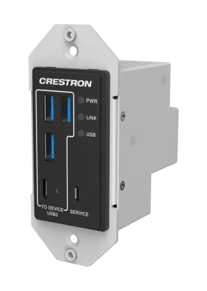 Crestron USB-EXT-3S-REMOTE-1G — CAT 6a/7 Kablosu Üzerinden USB 3.2 Genişletici, Uzak, 1 Gruplu [Ürünün Çıkış Tarihi 28 A