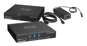 Crestron USB-EXT-3S-SYSTEM - USB 3.2, 2.0 veya 1.1 aygıtlarını bir CAT6a/CAT7 (veya daha