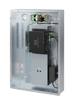 Crestron ZUML-HUB4-SWPOE-5 — 5 Bağlantı Noktalı PoE Ağ Anahtarına Sahip Zum® Aydınlatma Kontrol İşlemci Paneli [Teklif Ç