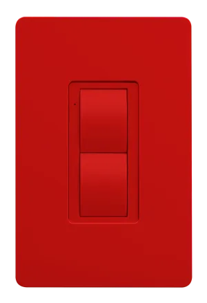 Crestron ZUMLINK-BTN2-R BLANK — Zum® Işık Kontrol Tuş Takımları (ZUMLINK-KP) için Çerçeveli İki Düğme Ağacı, Boş, Kırmız