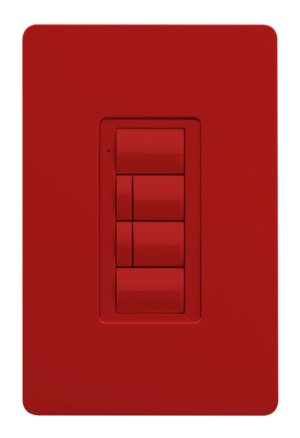 Crestron ZUMLINK-BTN6-R BLANK — Zum® Işık Kontrol Tuş Takımları için Çerçeveli Altı Düğmeli Ağaç (ZUMLINK KP), Boş, Kırm