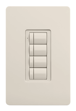 Crestron ZUMLINK-BTN8-A BLANK — Zum® Işık Kontrol Tuş Takımları için Çerçeveli Sekiz Düğmeli Ağaç (ZUMLINK KP), Boş, Bad