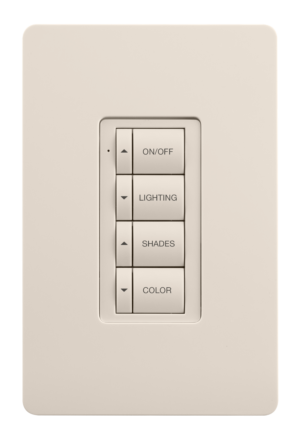 Crestron ZUMLINK-BTN8-A ENGRAVED — Zum® Işık Kontrol Tuş Takımları için Çerçeveli Sekiz Düğmeli Ağaç (ZUMLINK-KP), Kazın