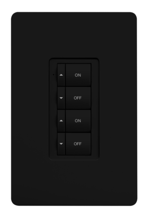 Crestron ZUMLINK-BTN8-B — Zum® Işık Kontrol Tuş Takımları için Çerçeveli Sekiz Düğmeli Ağaç (ZUMLINK-KP), Ped Baskılı, S