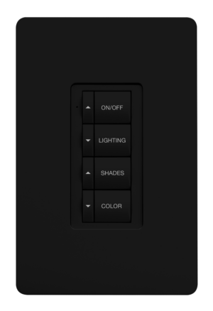 Crestron ZUMLINK-BTN8-B ENGRAVED — Zum® Işık Kontrol Tuş Takımları (ZUMLINK-KP) için Çerçeveli Sekiz Düğmeli Ağaç, Kazın