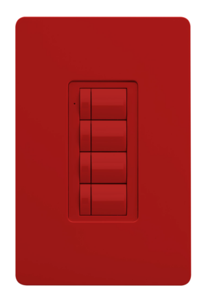 Crestron ZUMLINK-BTN8-R BLANK — Zum® Işık Kontrol Tuş Takımları için Çerçeveli Sekiz Düğme Ağacı (ZUMLINK KP), Boş, Kırm