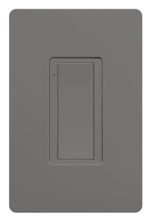 Crestron ZUMLINK-BTNR-G BLANK — Zum® Işık Kontrol Tuş Takımları (ZUMLINK KP), Boş, Gri için Çerçeveli Basmalı Düğme [Tek