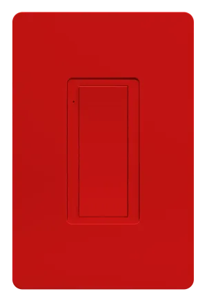 Crestron ZUMLINK-BTNR-R ENGRAVED — Zum® Işık Kontrol Tuş Takımları (ZUMLINK KP) için Çerçeveli Basmalı Düğme, Kazınmış,