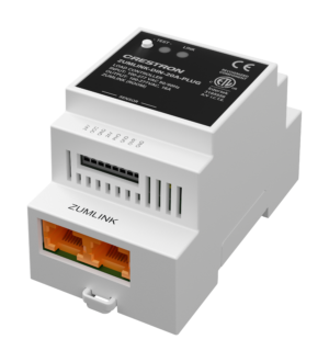 Crestron ZUMLINK-DIN-20A-PLUG — Link İletişimli Zum® Aydınlatma Kontrolü için DIN Raylı Yük Kontrol Cihazı, Fişli Yük An