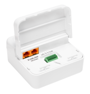 Crestron ZUMLINK-JBOX-20A-SW — Zum® Kablolu J-Box Yük Kontrol Cihazı, Yüksek Ani Akım Anahtarı, 20A, 100-277V Bağlantı İ